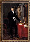 Joseph-Francois Ducq Baron Charles-Louis de Keverberg de Kessel painting
